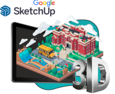 Google SketchUp - Школа программирования для детей, компьютерные курсы для школьников, начинающих и подростков - KIBERone г. Омск
