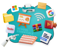 Цифровая база для школьника - КИБЕРшкола программирования для детей, компьютерные курсы для школьников, начинающих и подростков - KIBERone г. Омск