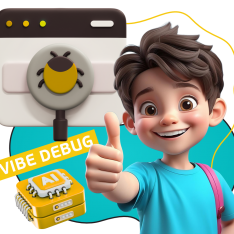 Тестирование & Vibe Debug. Охотники за багами - КИБЕРшкола программирования для детей, компьютерные курсы для школьников, начинающих и подростков - KIBERone г. Омск