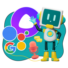 Голосовой помощник Алиса - КИБЕРшкола программирования для детей, компьютерные курсы для школьников, начинающих и подростков - KIBERone г. Омск