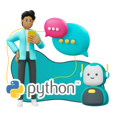 Умный чат-бот на Python на Telegram - КИБЕРшкола программирования для детей, компьютерные курсы для школьников, начинающих и подростков - KIBERone г. Омск
