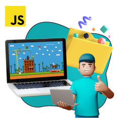 Программирование на JavaScript. Учимся создавать игры! - КИБЕРшкола программирования для детей, компьютерные курсы для школьников, начинающих и подростков - KIBERone г. Омск