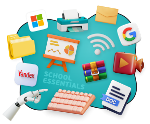 Цифровая база для школьника - КИБЕРшкола программирования для детей, компьютерные курсы для школьников, начинающих и подростков - KIBERone г. Омск